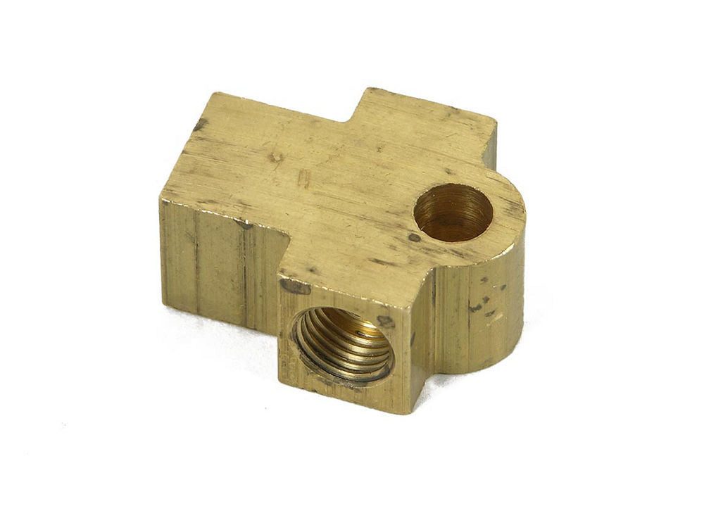 3/8-24 Female Tee AN-NPT Fittings and Components Earl's Performance