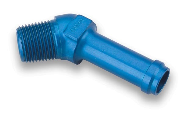 45 Deg-5/8 Id Hose AN-NPT Fittings and Components Earl's Performance