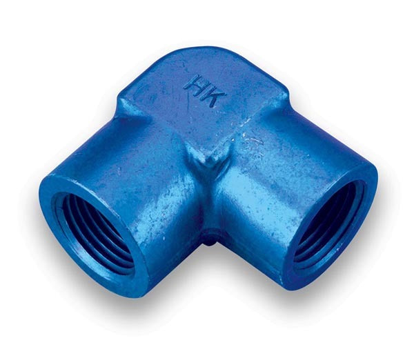 3/8 Female Npt 90 Deg AN-NPT Fittings and Components Earl's Performance