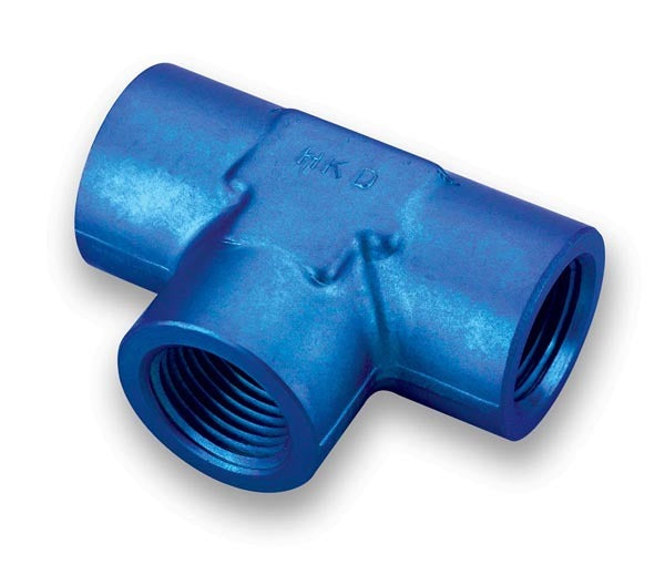 Female 1/8 Npt T AN-NPT Fittings and Components Earl's Performance