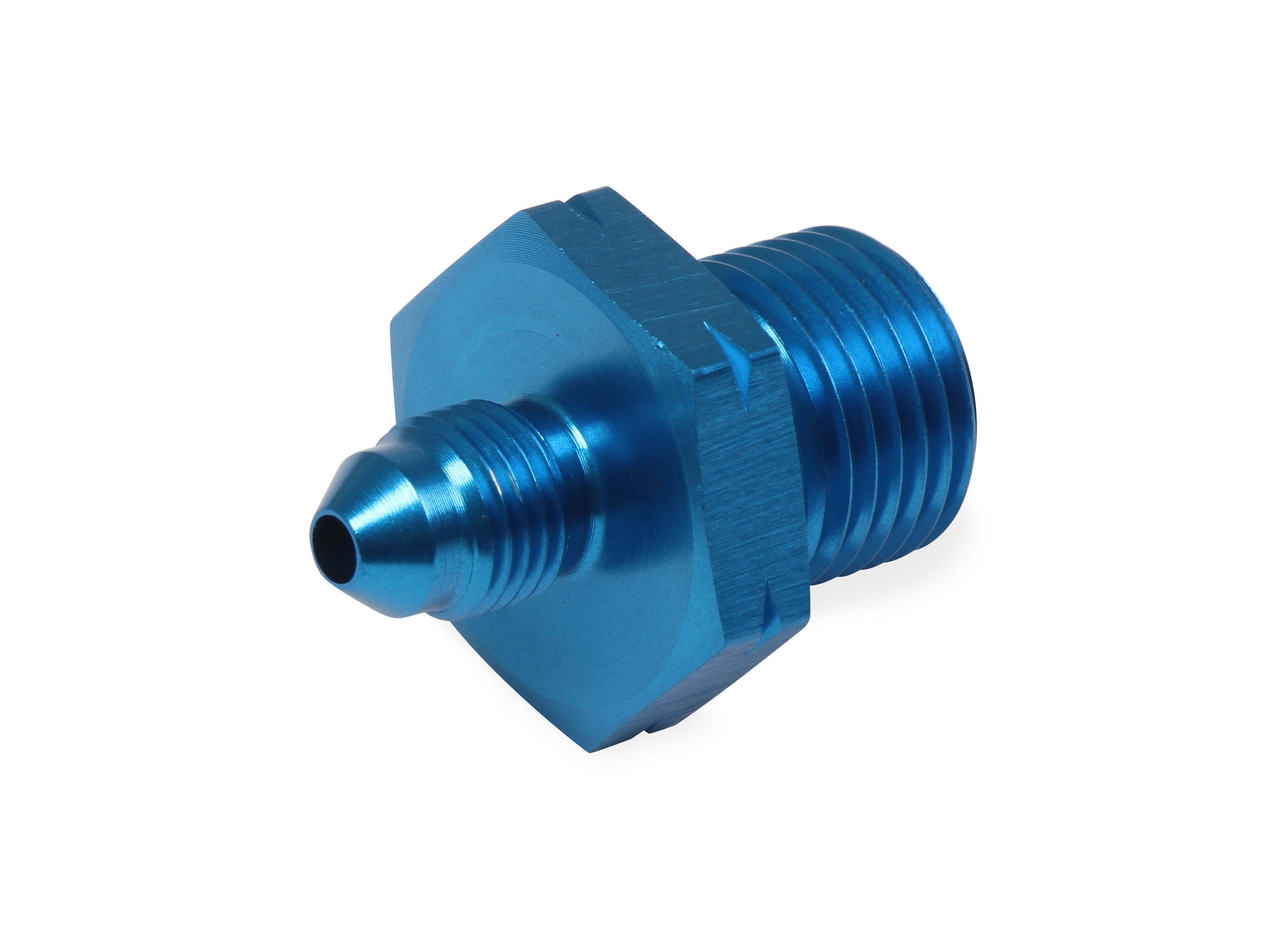 4an to 16mm x 1.5mm Male Adapter Fitting AN-NPT Fittings and Components Earl's Performance