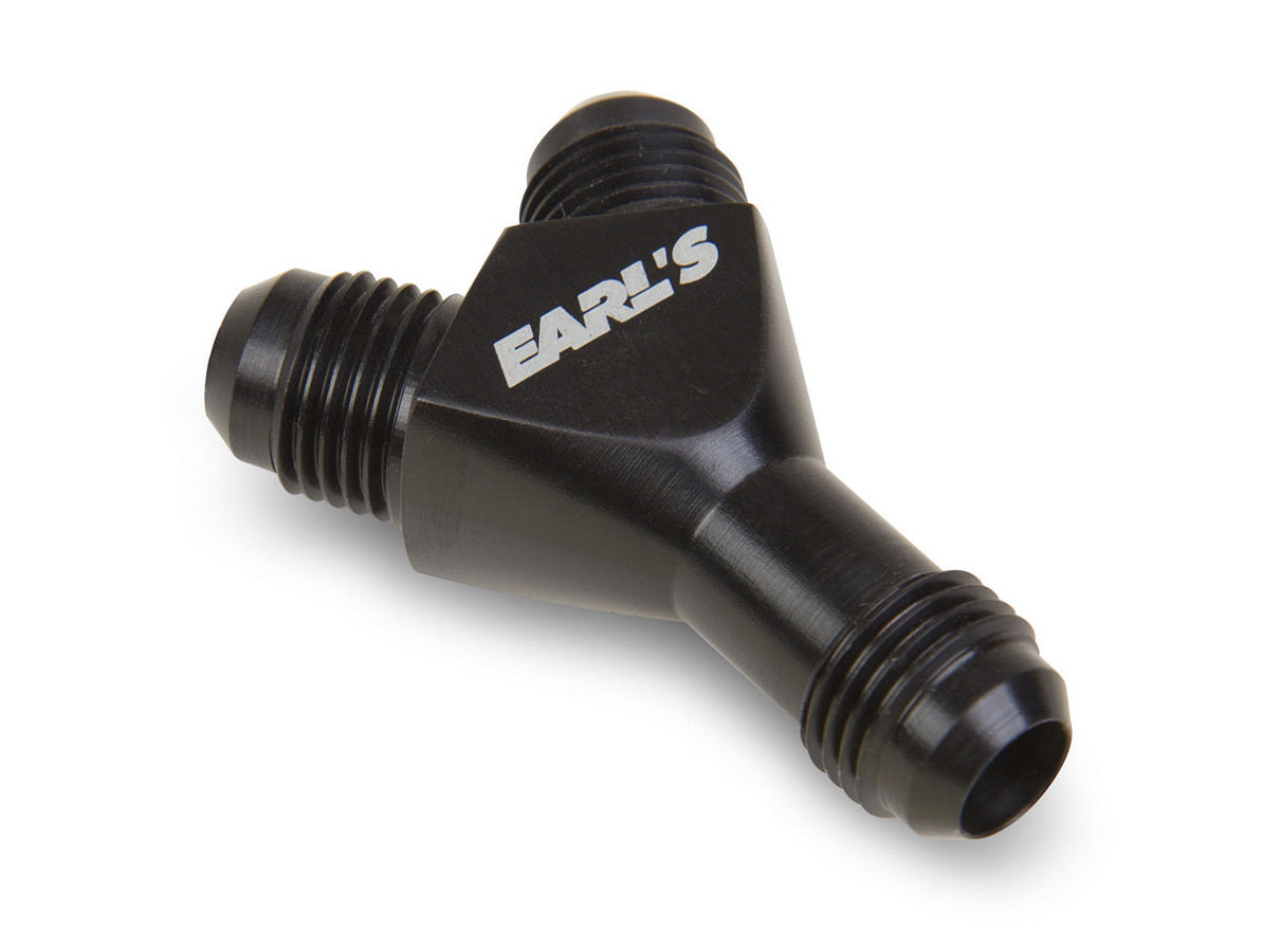 6an Male Y Distribution Block AN-NPT Fittings and Components Earl's Performance