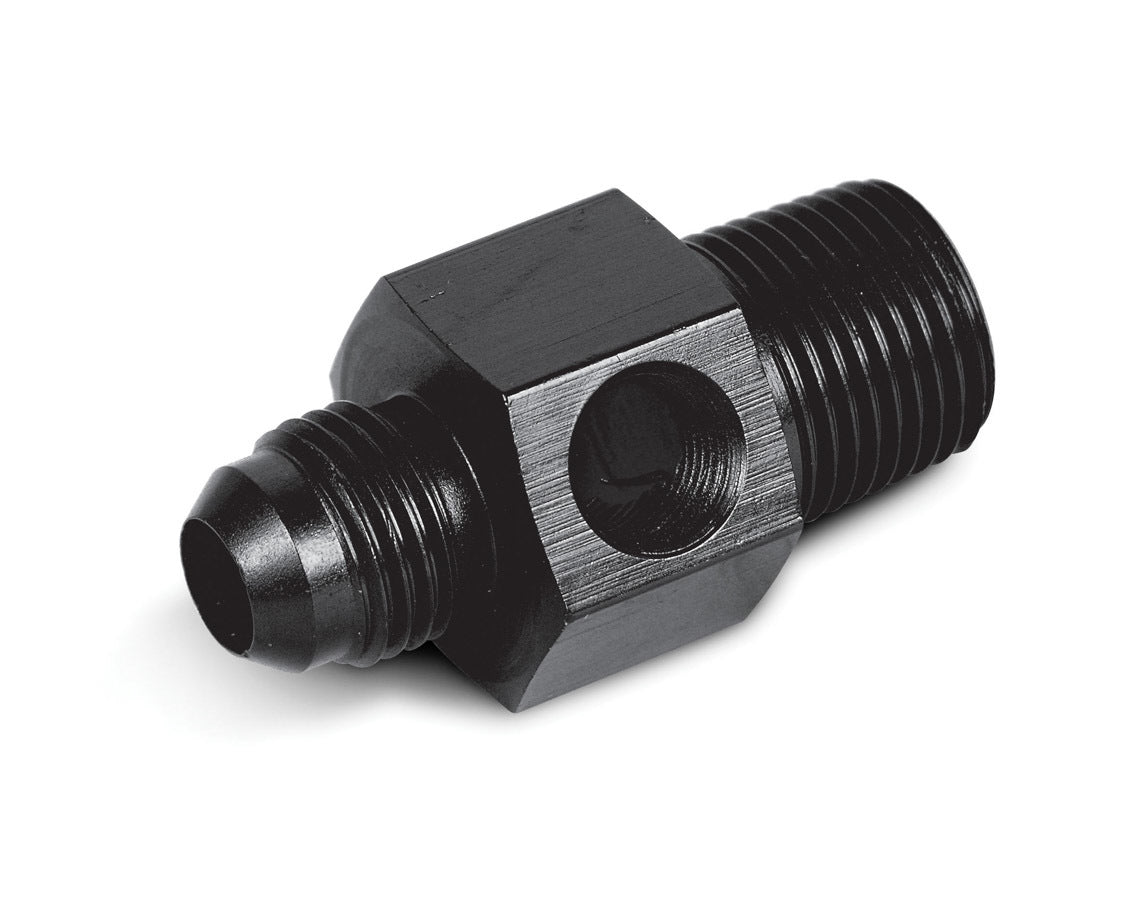#6 Ano-Tuff Fuel Press. Gauge Adapter Fitting AN-NPT Fittings and Components Earl's Performance