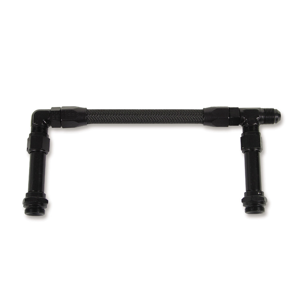 #6 Ano-Tuff/Pro-Lite 4150 Single Feed Carb Carburetor Fuel Lines/Logs Earl's Performance