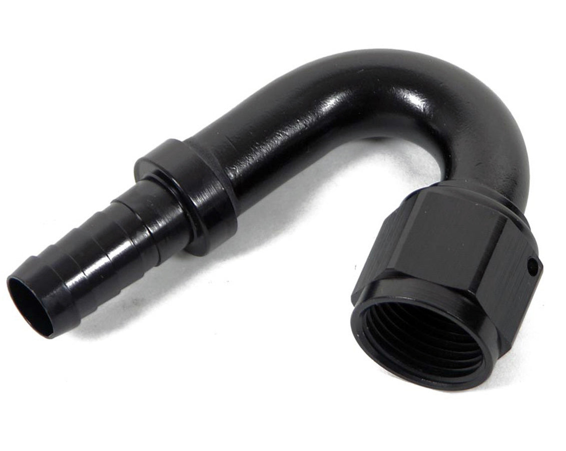 16an 150-Deg Crimp-On Hose Fitting - Black Hose Ends Earl's Performance
