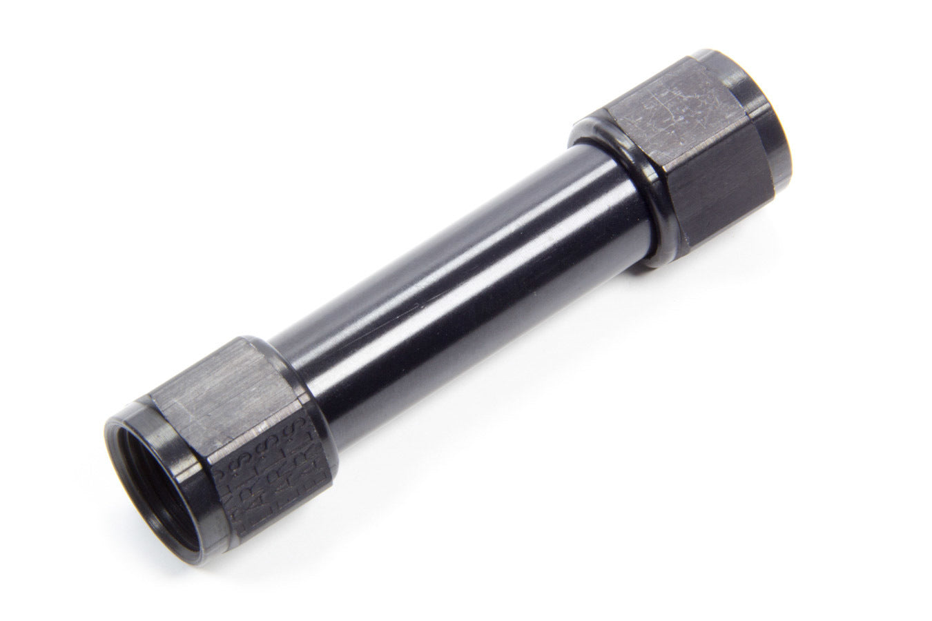 #8 B-Nut To B-Nut Extension Adapter Black AN-NPT Fittings and Components Earl's Performance