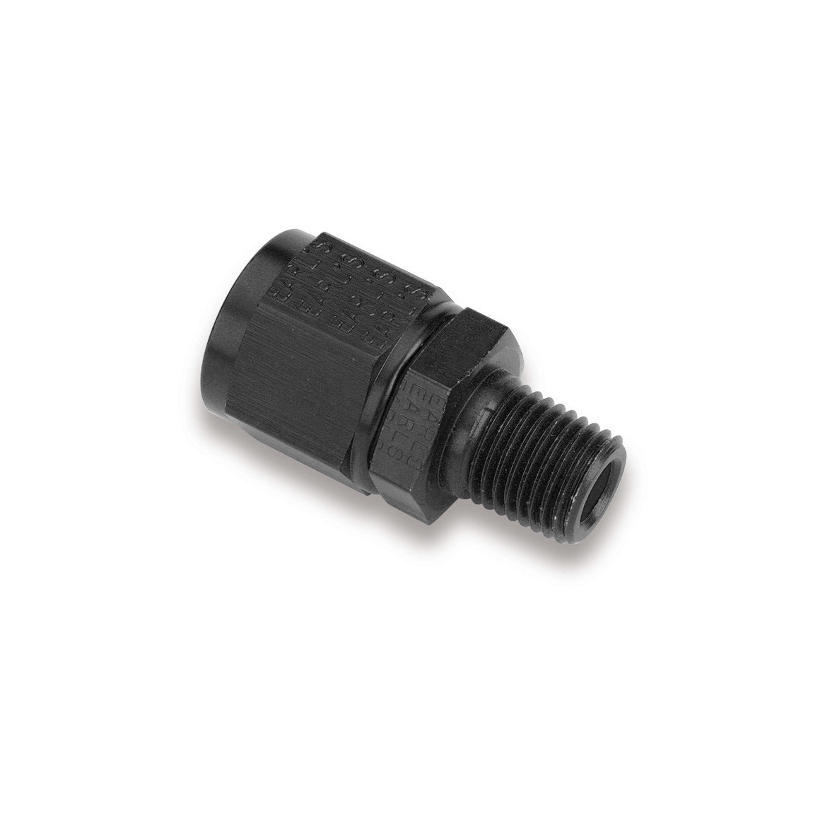 Adapter Fitting 4an Fem Swivel to Male 1/8 NPT AN-NPT Fittings and Components Earl's Performance