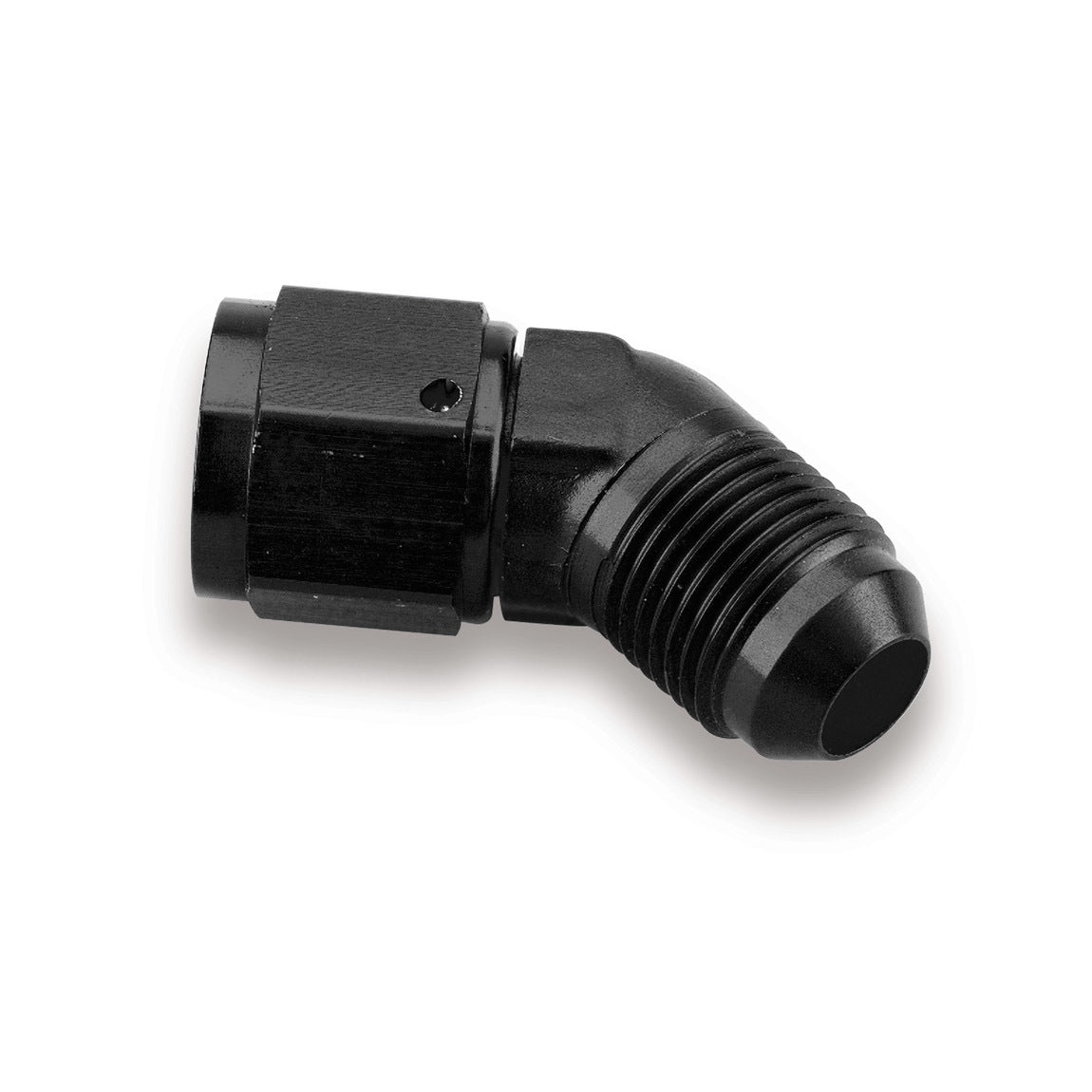 Swivel Fitting Female to Male 6an 45 Deg AN-NPT Fittings and Components Earl's Performance
