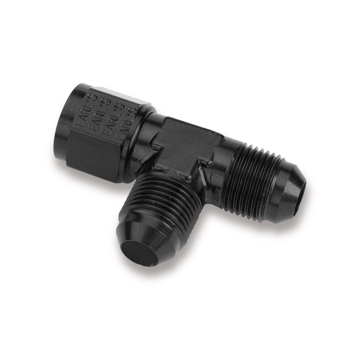 Adapter Fitting Tee AN Female Swvl on Run 12an AN-NPT Fittings and Components Earl's Performance