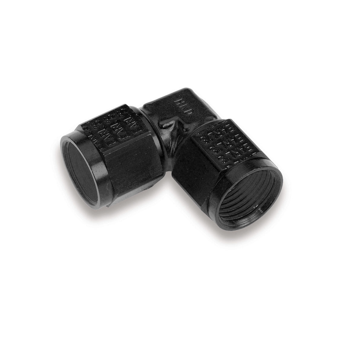 Swivel Coupling Fitting 12an Fem 90 Deg Low Prfl AN-NPT Fittings and Components Earl's Performance