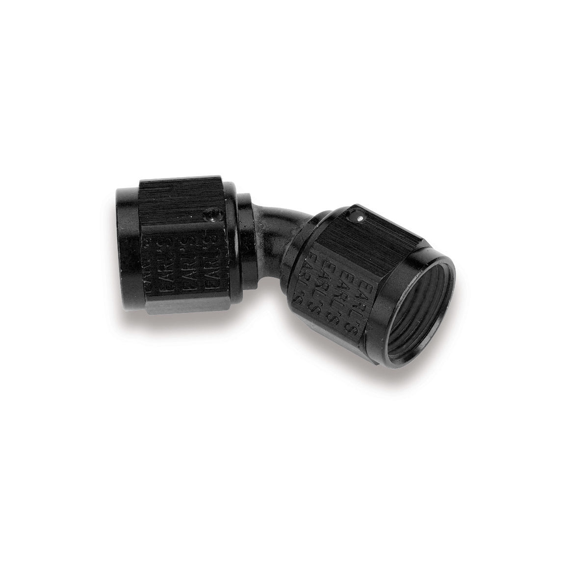 Swivel Coupling Fitting 8an Female 45 Deg AN-NPT Fittings and Components Earl's Performance