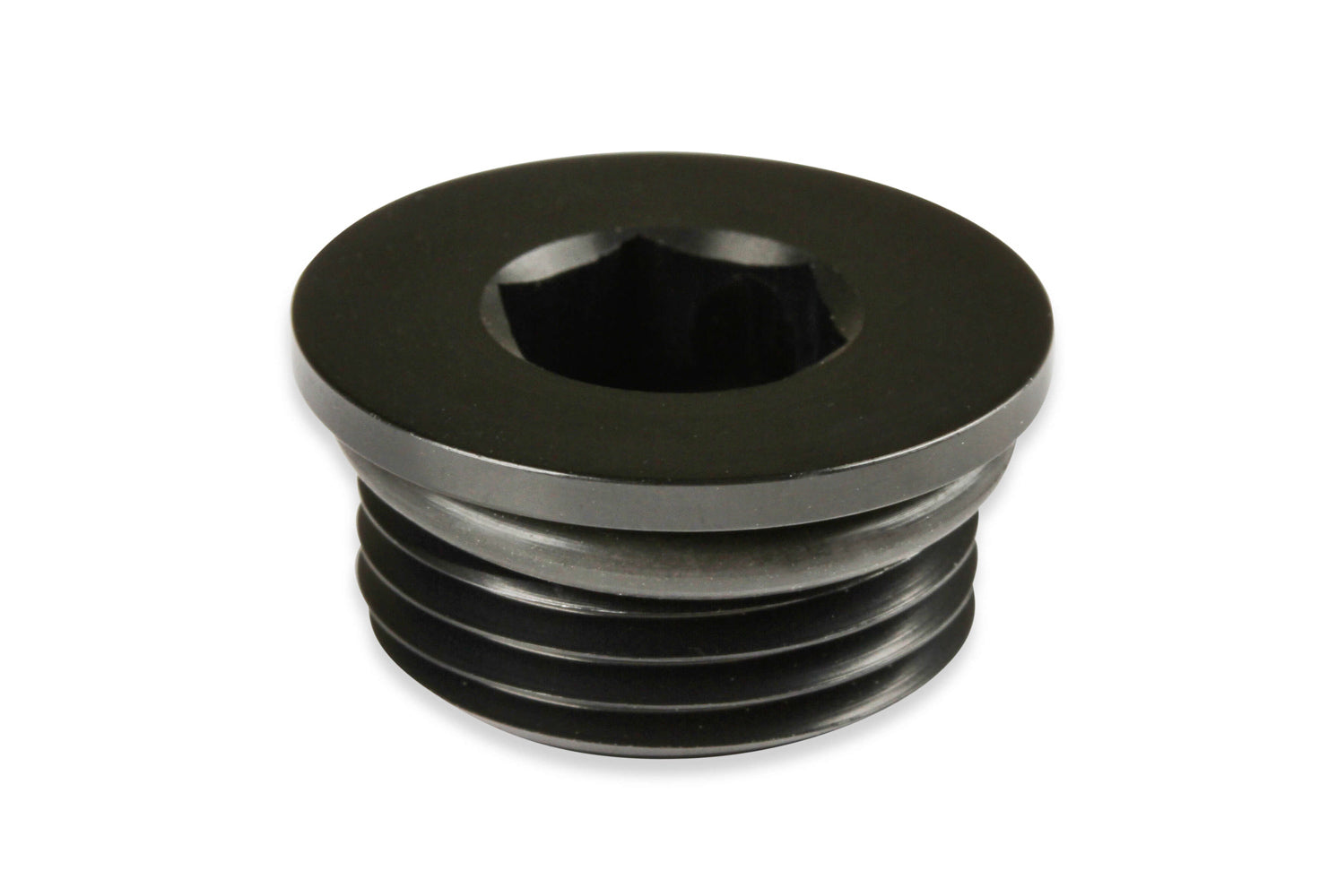 8AN Port Plug - Low Profile Cap and Plug Fittings Earl's Performance
