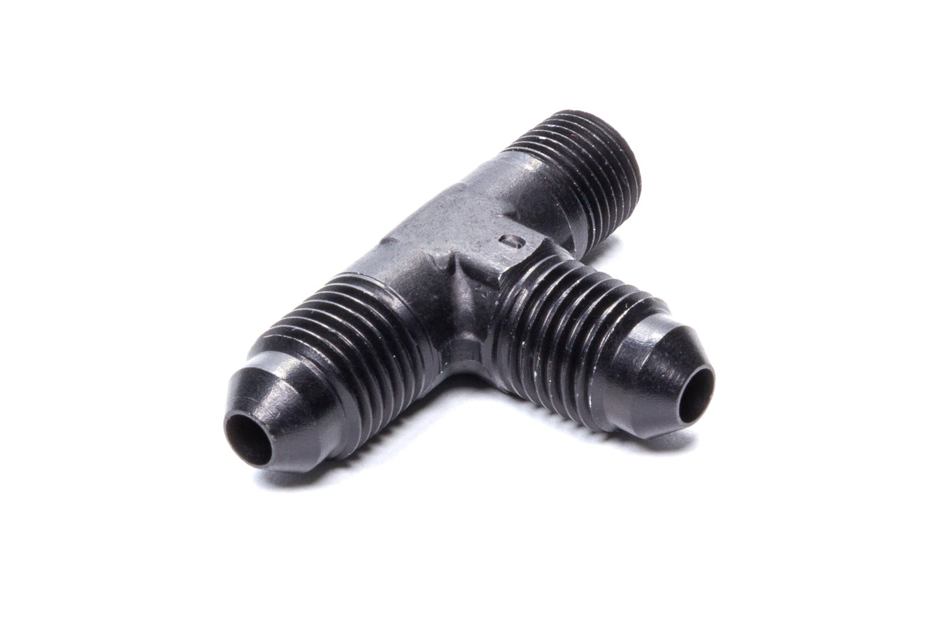Adapter Fitting Tee NPT on Run 4an to 1/8 NPT AN-NPT Fittings and Components Earl's Performance