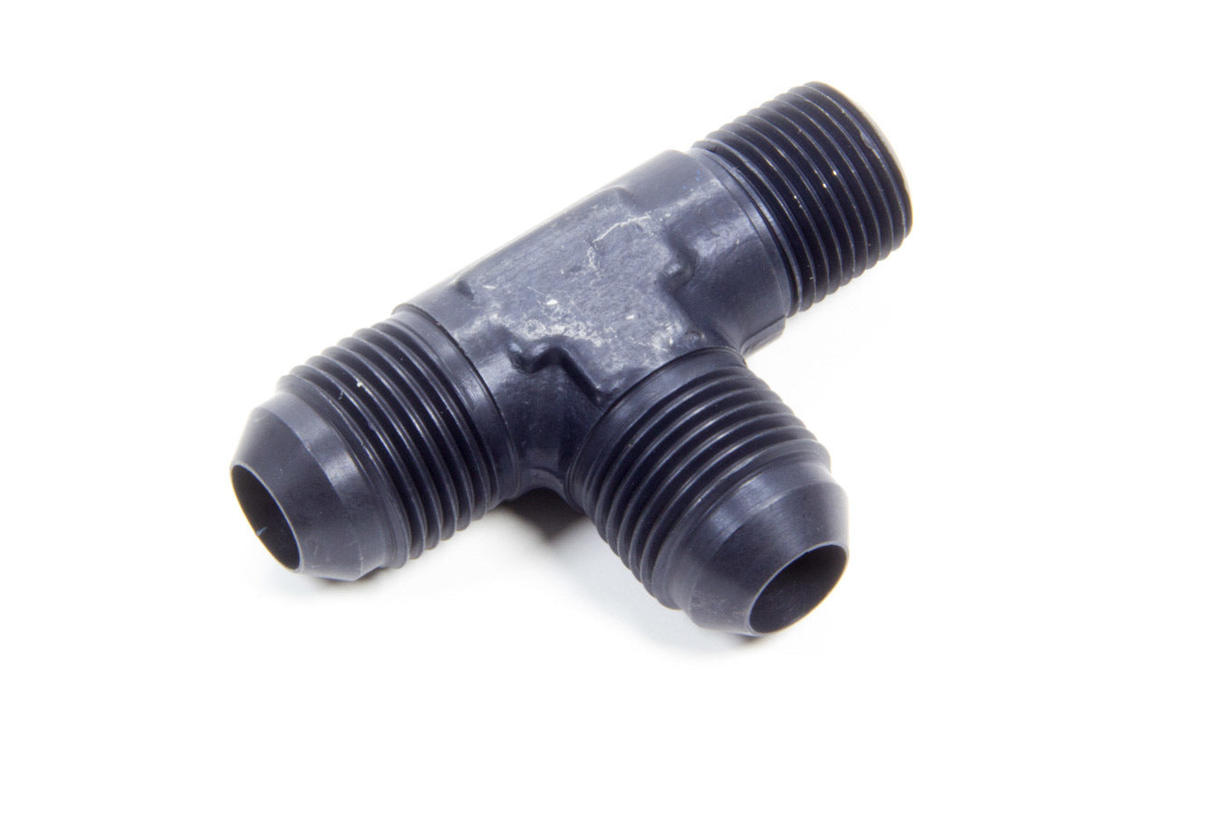 Adapter Fitting Tee NPT on Run 8an to 3/8 NPT AN-NPT Fittings and Components Earl's Performance
