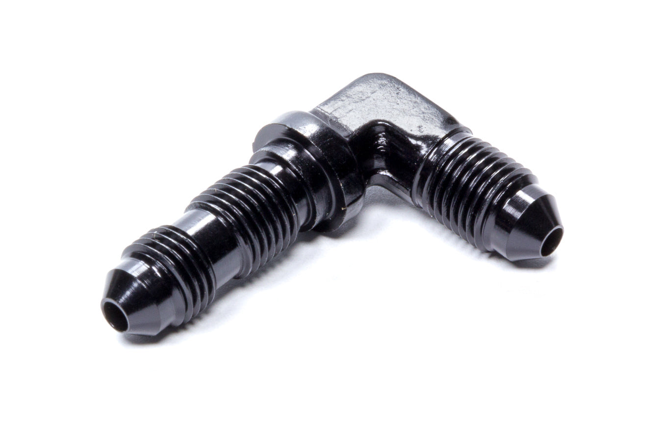 Adapter Fitting Bulkhead 90 Deg 3an AN-NPT Fittings and Components Earl's Performance