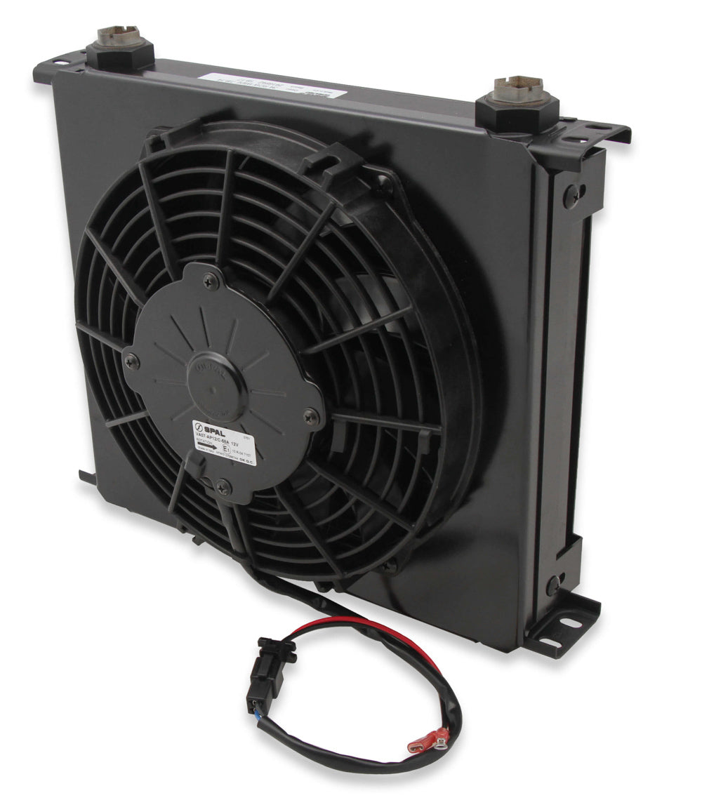 Ultra-Pro Oil Cooler & Fan Pack 34-Row Black Fluid Coolers Earl's Performance