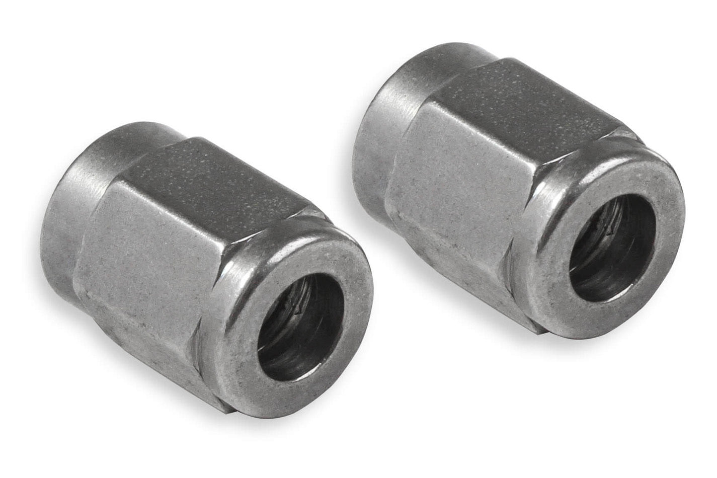 #3 Tube Nut Stainless Steel 2pk Tube Nuts and Sleeves Earl's Performance