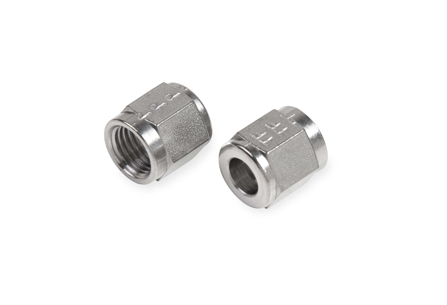 6an S/S Tube Nut 2pk Tube Nuts and Sleeves Earl's Performance
