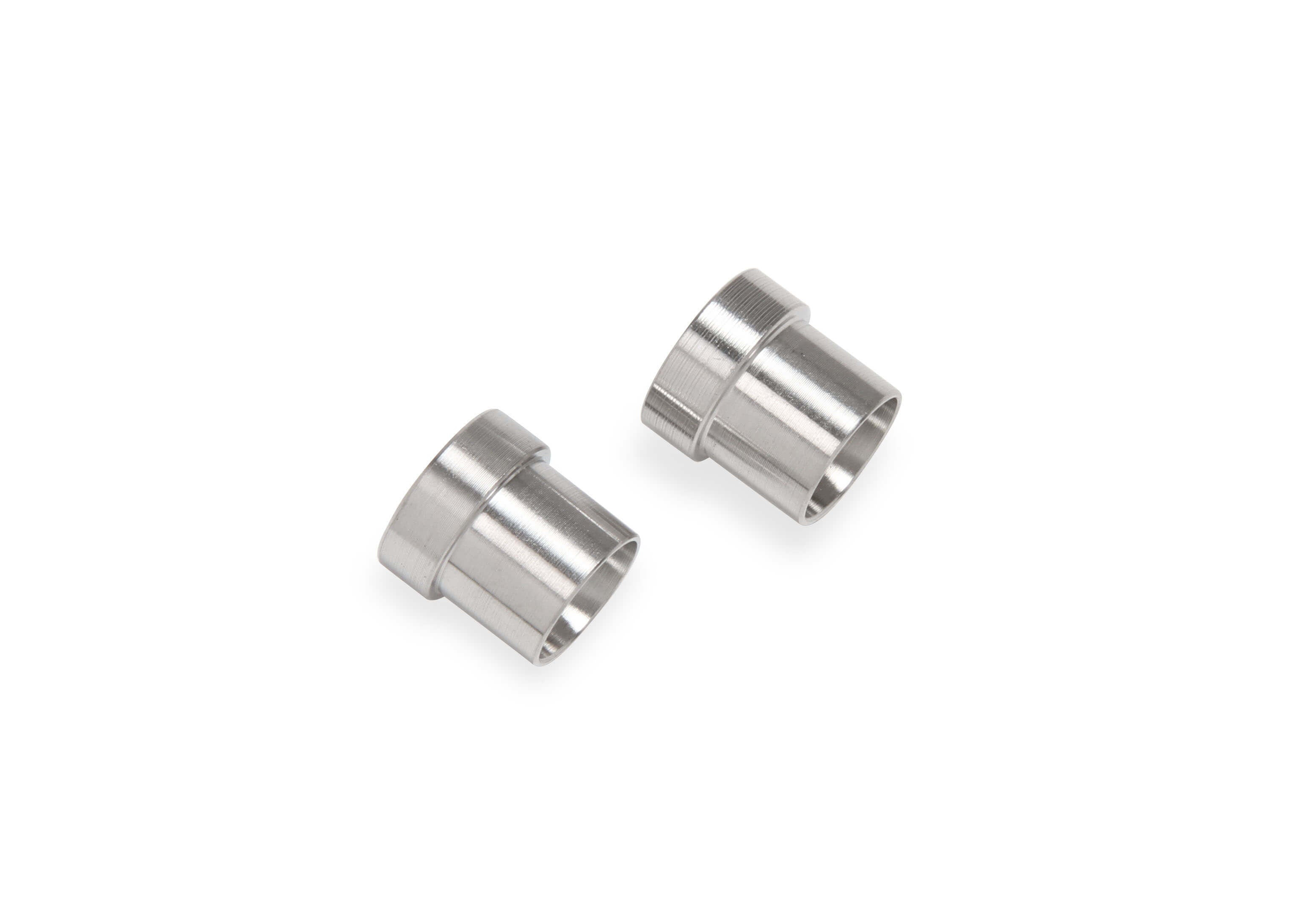 #6 Tube Sleeve 2pk Stainless Steel Tube Nuts and Sleeves Earl's Performance