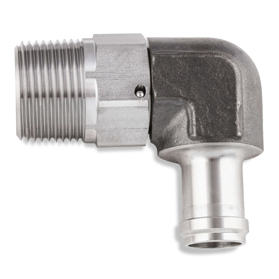 5/8 Male Barb to 3/4 Npt Male Swivel Fitting SS AN-NPT Fittings and Components Earl's Performance