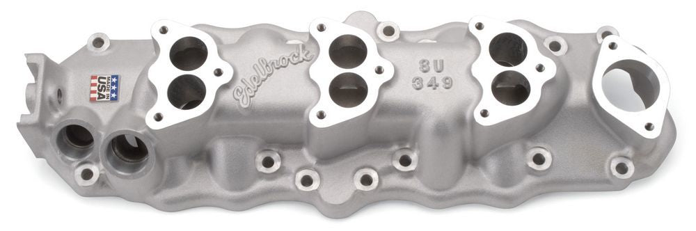 49-53 Ford Flathead Triple Deuce Manifold Intake Manifolds Edelbrock