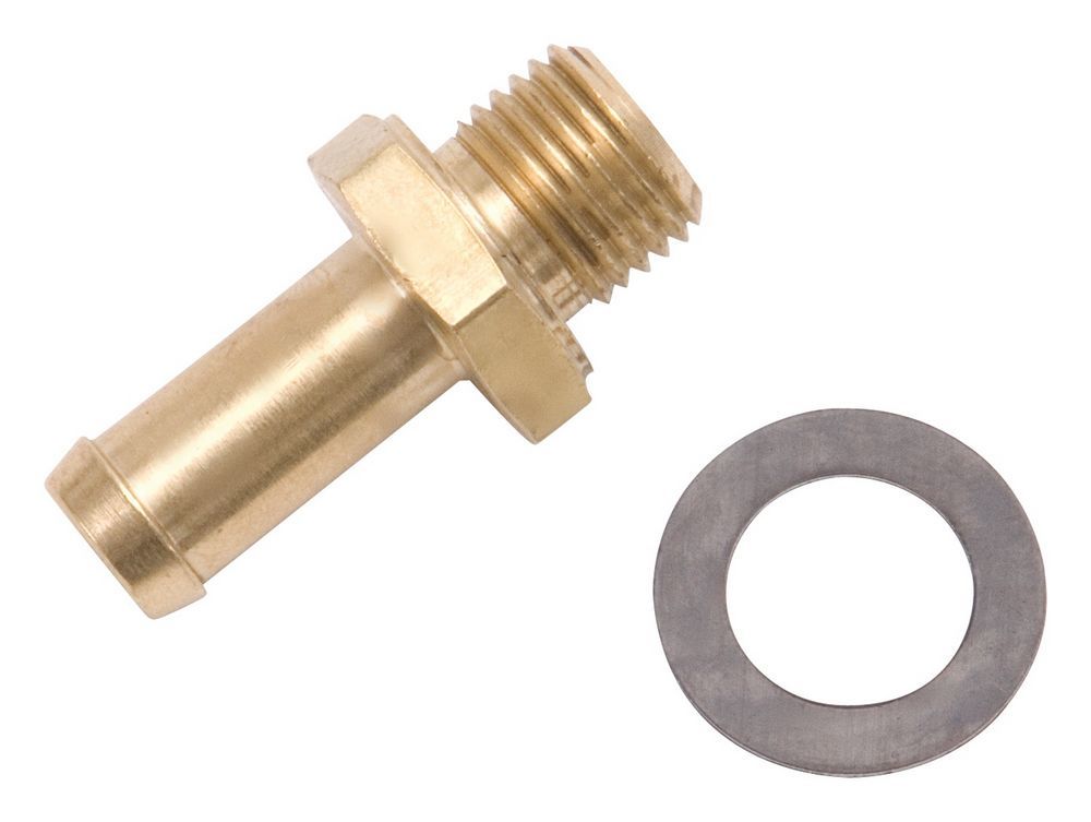 Fuel Fitting - Edelbrock 94 Carb AN-NPT Fittings and Components Edelbrock