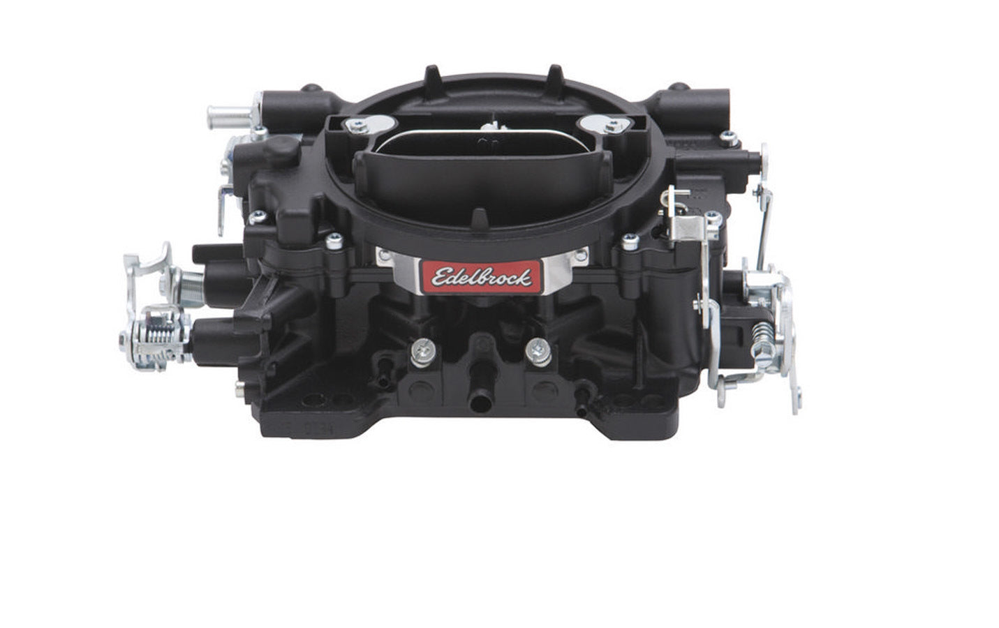 600CFM Carb w/Manual Choke - Black Carburetors Edelbrock