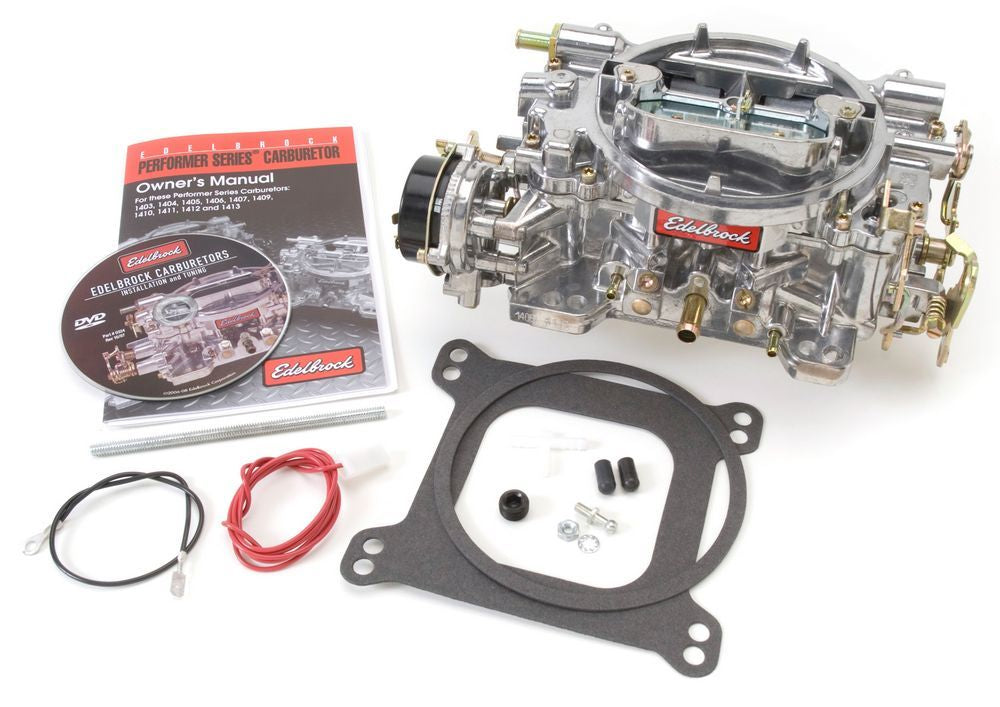 600CFM Performer Series Carburetor w/E/C Carburetors Edelbrock
