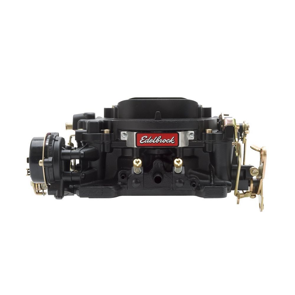 750CFM Carb w/Manual Choke - Black Carburetors Edelbrock