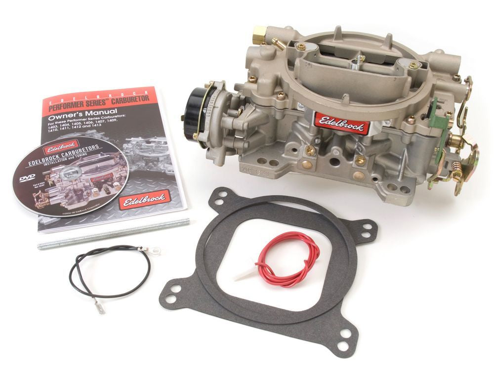 600CFM Performer Series Marine Carburetor w/E/C Carburetors Edelbrock