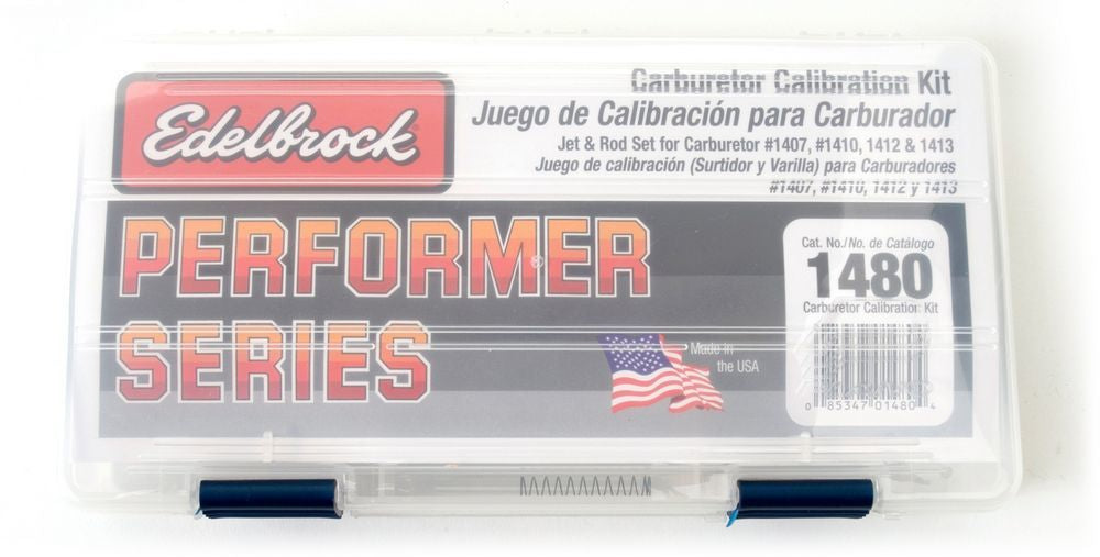 Calibration Kit for 1407 1410- 1412 & 1413 Carburetor Calibration Kits Edelbrock
