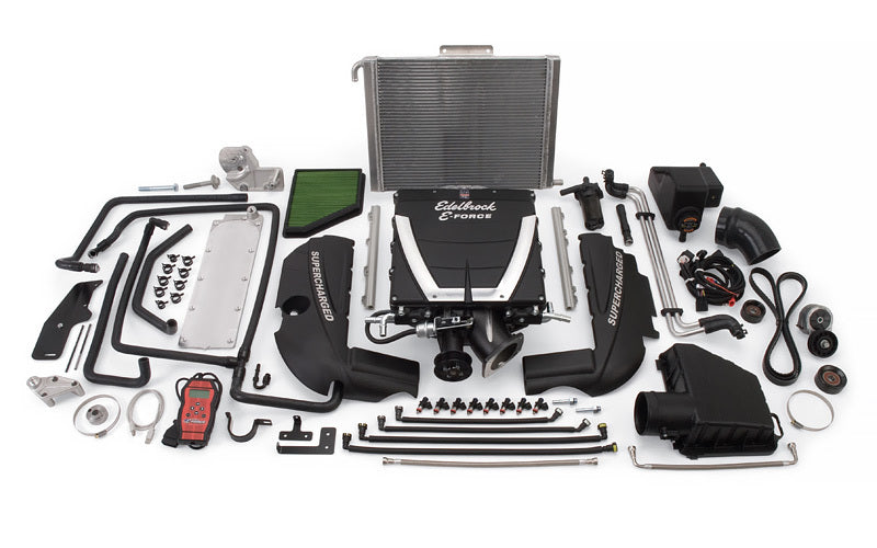 E-Force Supercharger Kit Camaro V8 10-14 w/Auto Superchargers Edelbrock