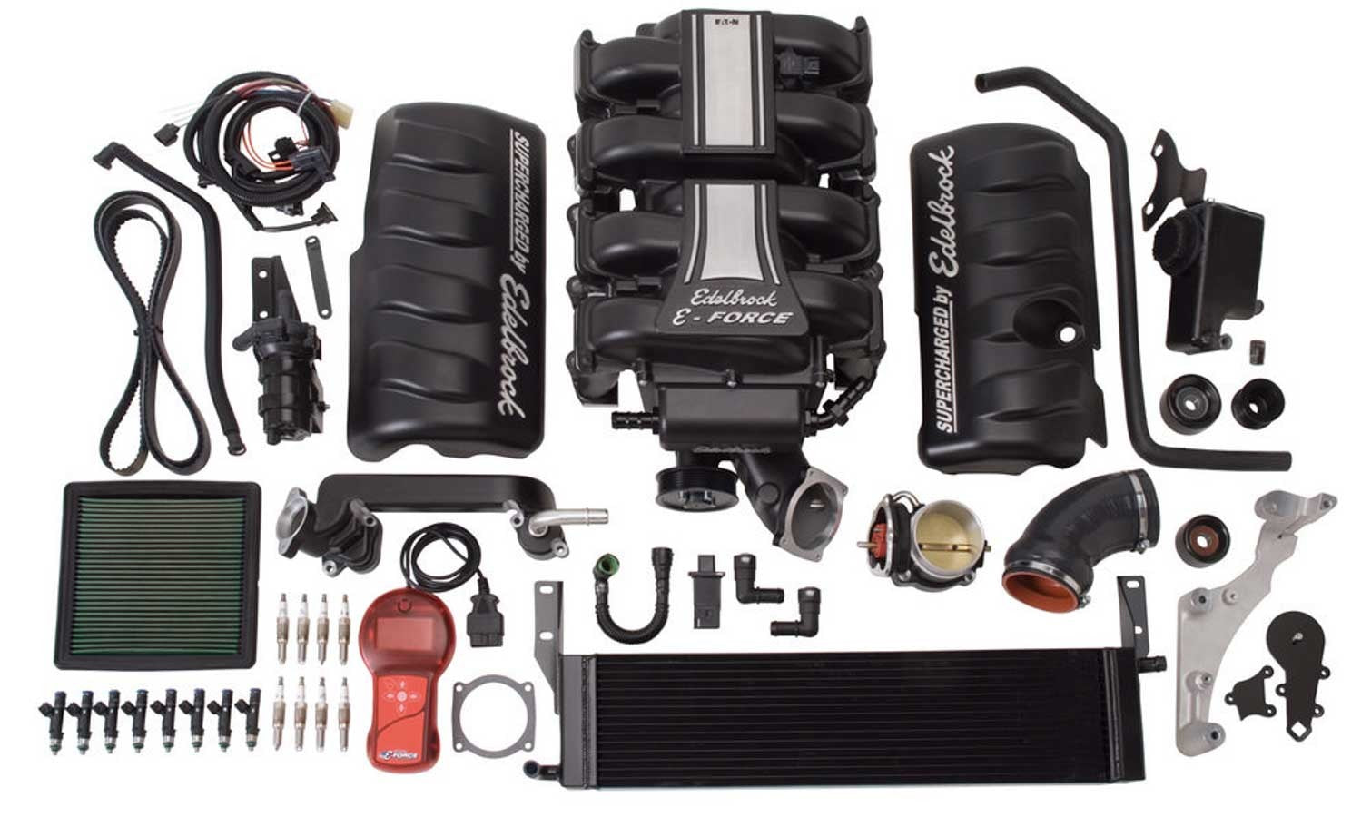 E-Force Supercharger Kit - 05-09 Mustang 4.6L Superchargers Edelbrock