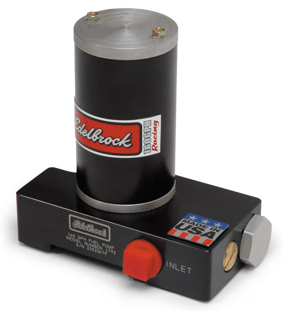 Electric Fuel Pump - 160GPH Fuel Pumps Edelbrock
