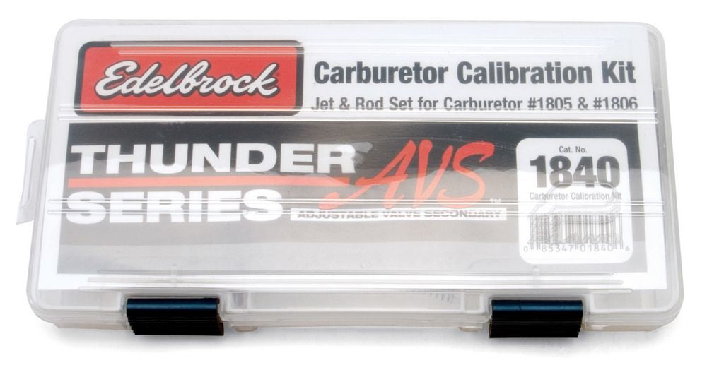 Carb. Calibration Kit - Thunder Series AVS Carburetor Calibration Kits Edelbrock