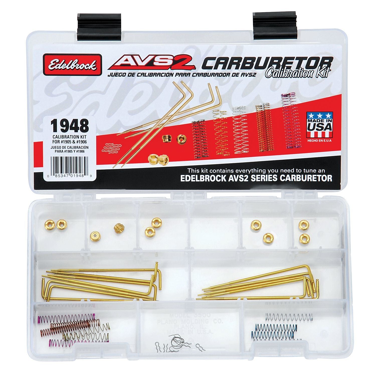 Calibration Kit AVS2 650 Series 1905 & 1906 Carburetor Calibration Kits Edelbrock