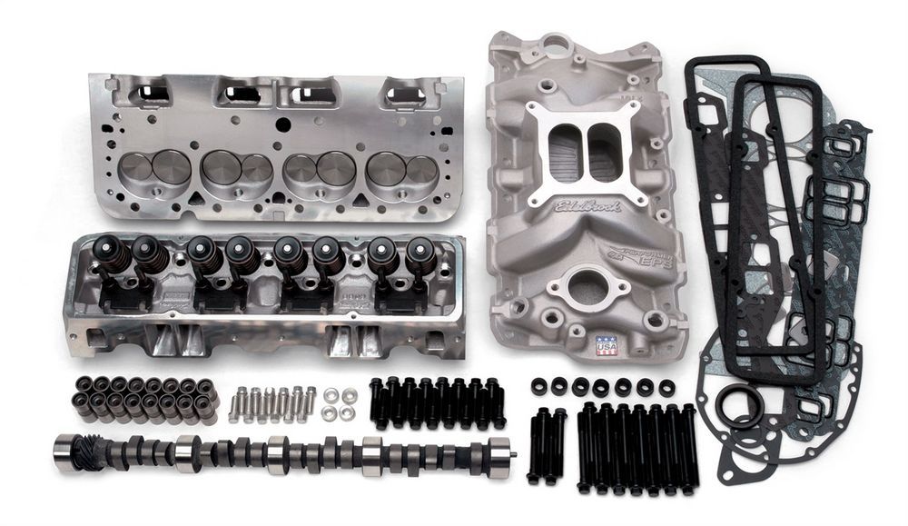 SBC Power Pkg. Top End Kit Engine Top End Kits Edelbrock