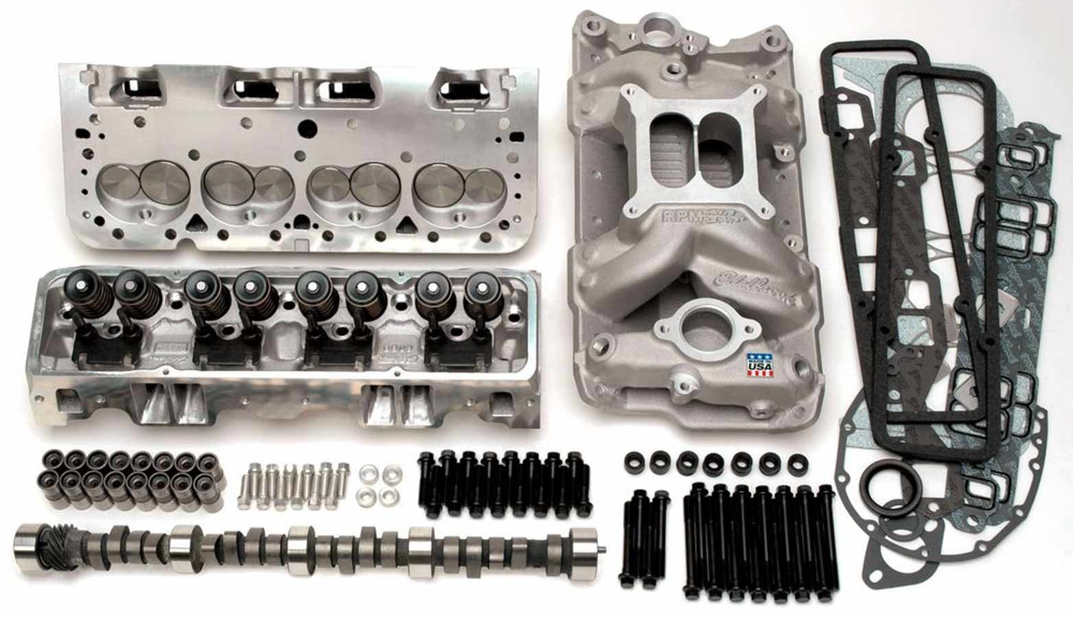 SBC Power Package Top End Kit Engine Top End Kits Edelbrock