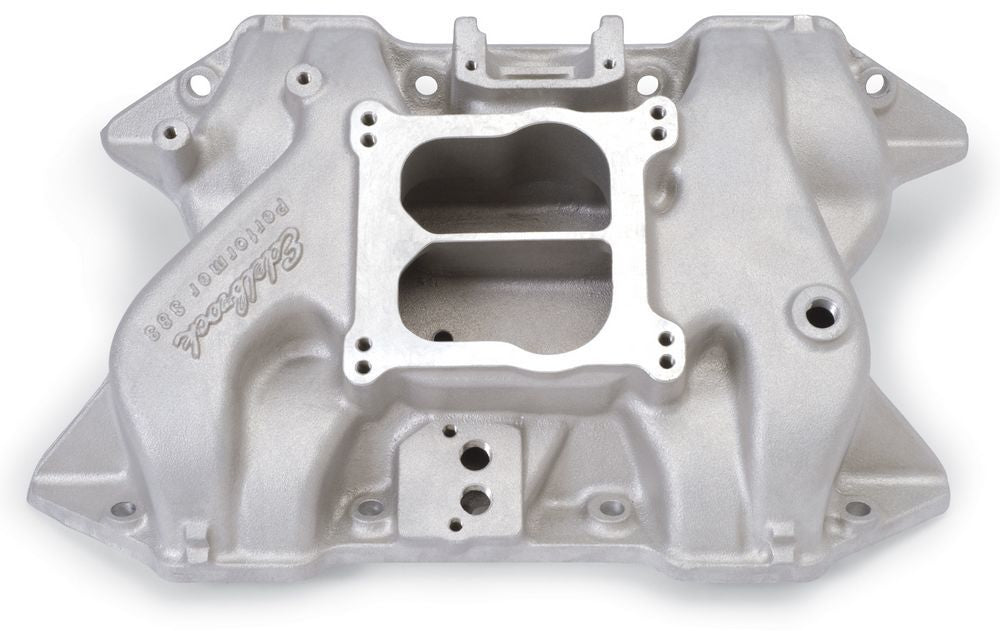 BBM Performer Manifold - 361-400 Intake Manifolds Edelbrock
