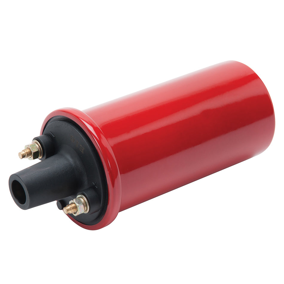 Max-Fire Ignition Coil Oil Filled - Red Ignition Coils Edelbrock