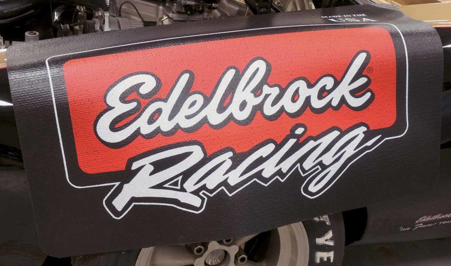 Edelbrock Fender Cover Fender Covers and Track Mats Edelbrock