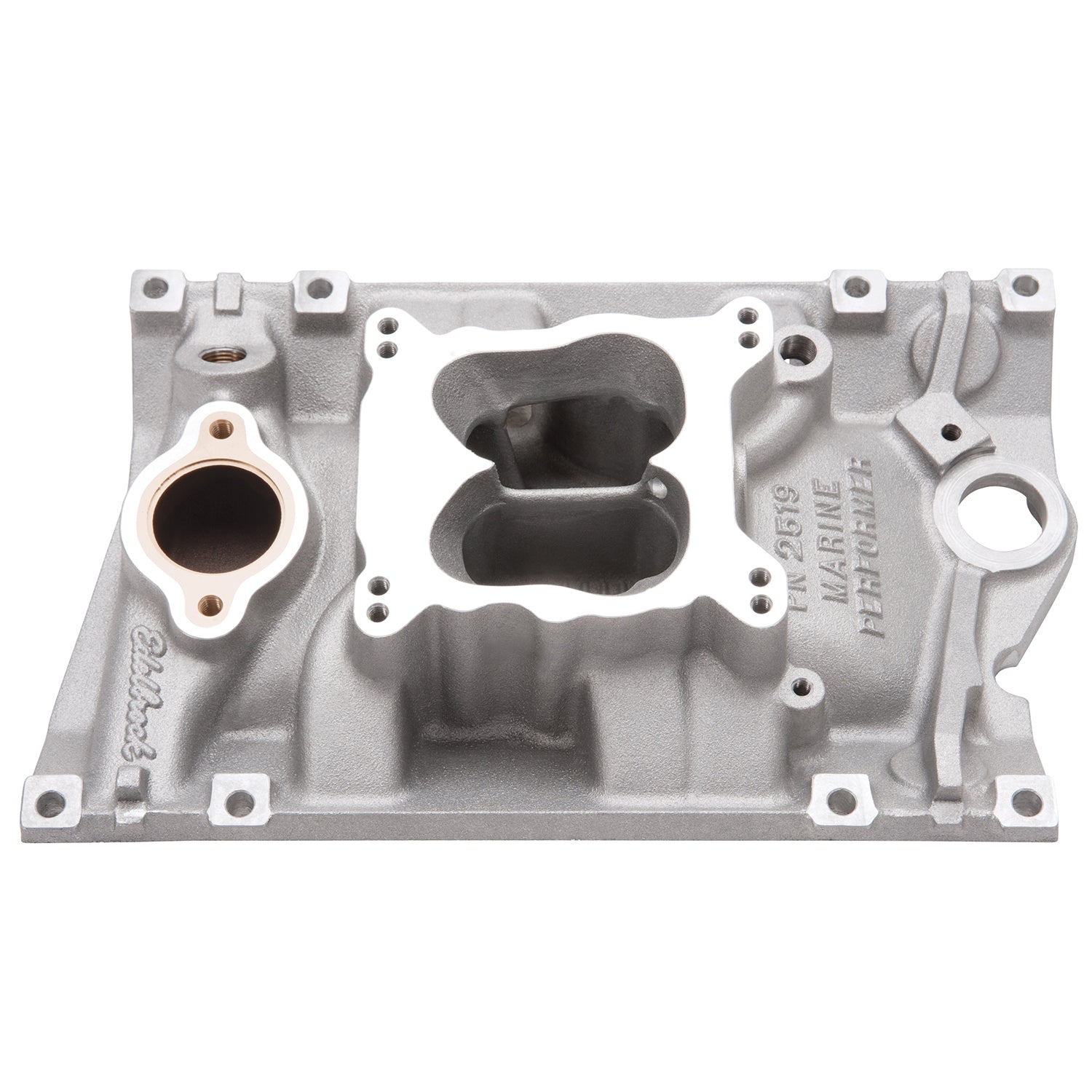 4.3L Performer Manifold 96-14 V6 Marine Intake Manifolds Edelbrock