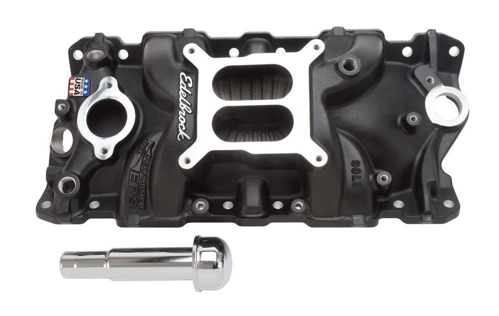 SBC Performer EPS Manifold - 262-400 Intake Manifolds Edelbrock