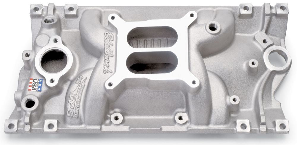 SBC Performer EPS Manifold - 262-400 Intake Manifolds Edelbrock