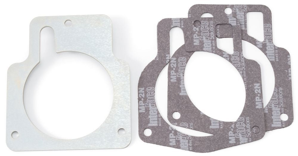 Adapter Plate - GM LS T/B to 90mm Opening Throttle Body Adapters and Spacers Edelbrock
