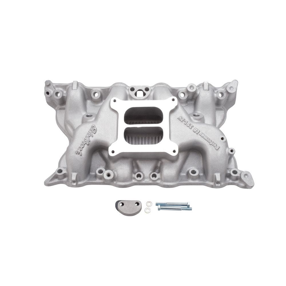 SBF Performer Manifold - 351C-2V Intake Manifolds Edelbrock
