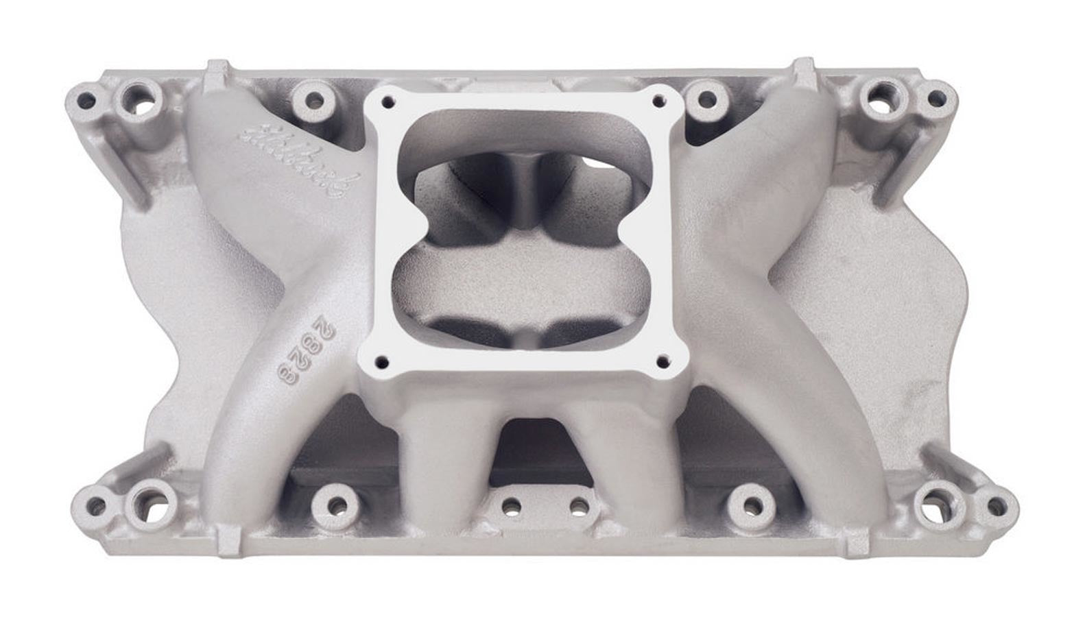 SBF Super Victor Manifold - 351W Intake Manifolds Edelbrock