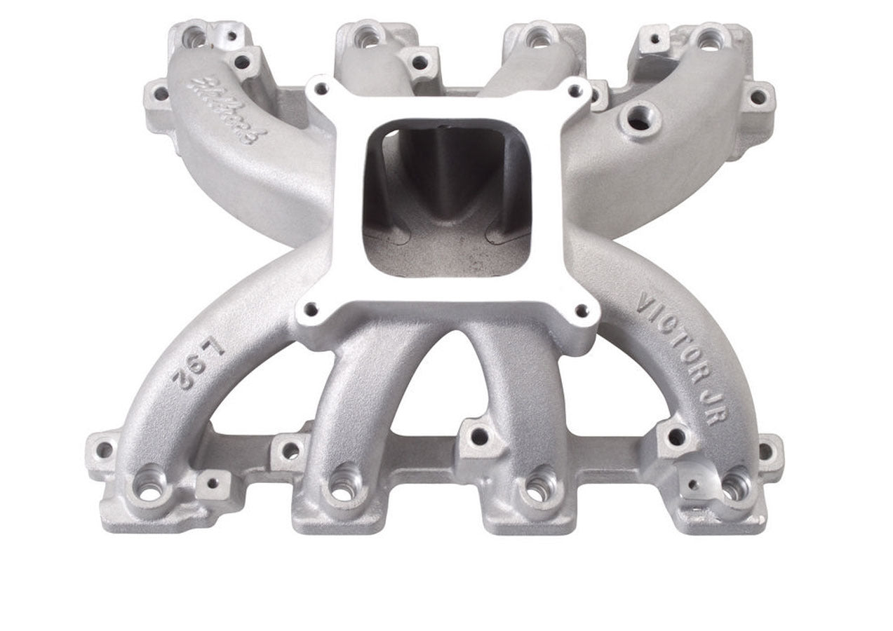 GM LS Victor Jr. Intake Manifold - 4150/EFI Intake Manifolds Edelbrock
