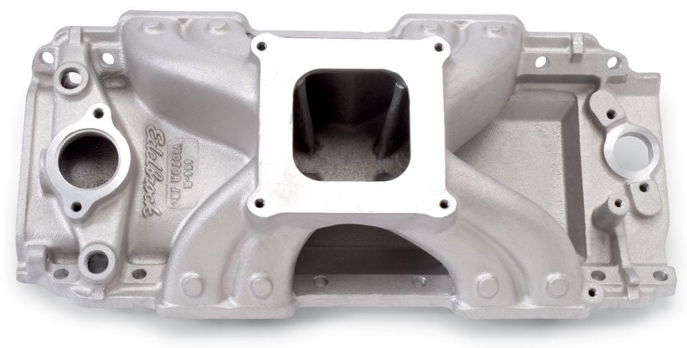 BBC Victor Jr. 454-R Manifold - 396-502 Intake Manifolds Edelbrock