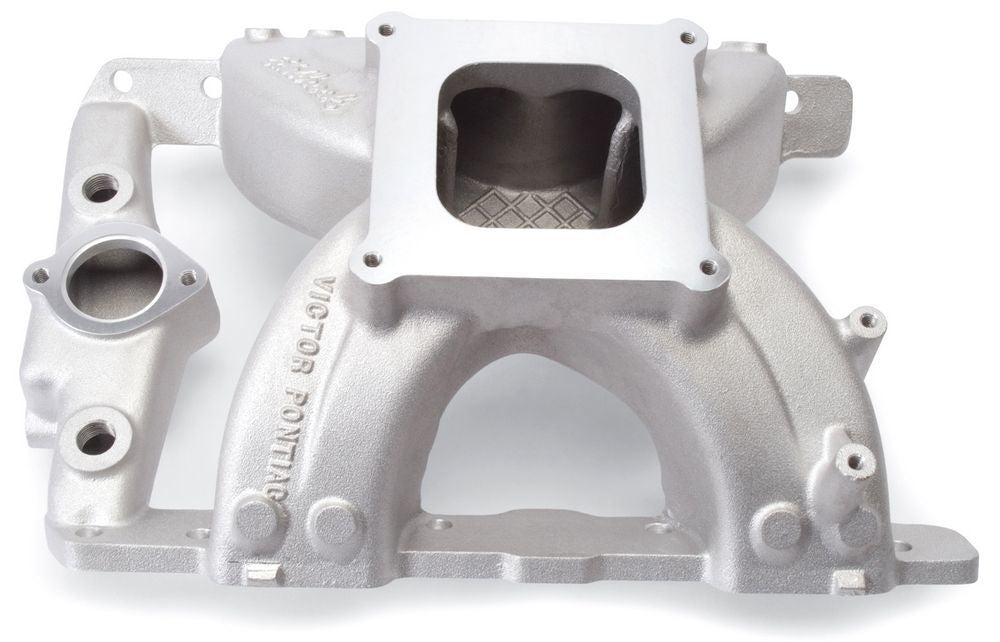 Pontiac Victor Manifold - 389-455 4150 Intake Manifolds Edelbrock